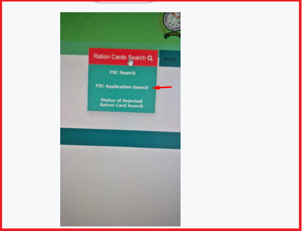 FSC Search Telangana